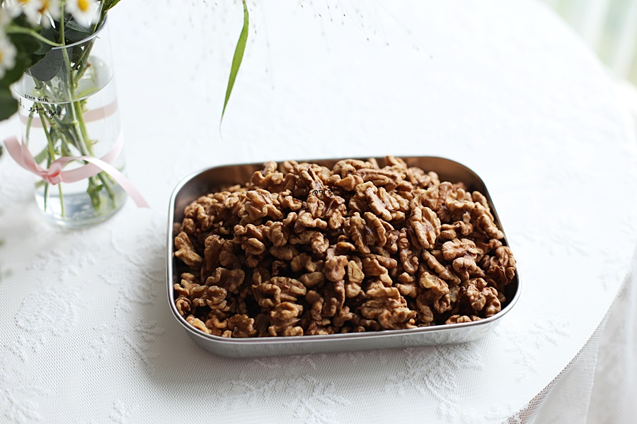 않고 굽죠 호두전처리 호두강정 만들기 튀기지 6