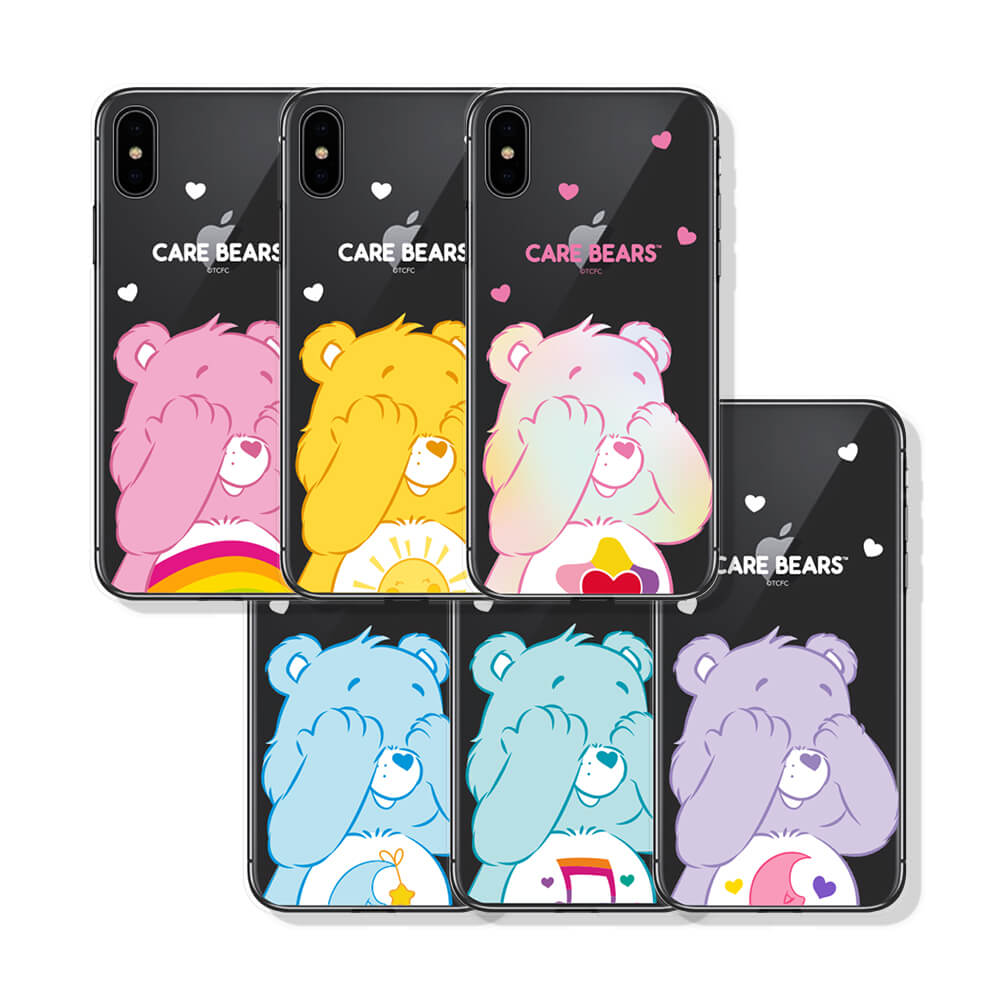 carebears big hide clear jelly case thumbnail