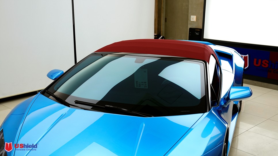 람보르기니 Urakan Evo RWD 스파이더 - Ushield Abys Tinting, PPF 작업 검토 19