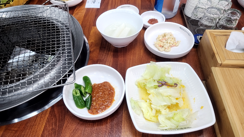 [평택 맛집] 백년손님서서갈비 송탄점 / 소갈비살, 돼지양념구이 전문점 - 밑반찬