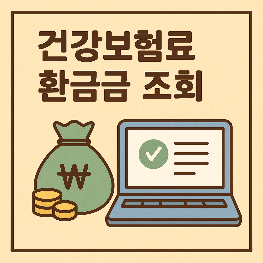 건강보험료 환급금 조회