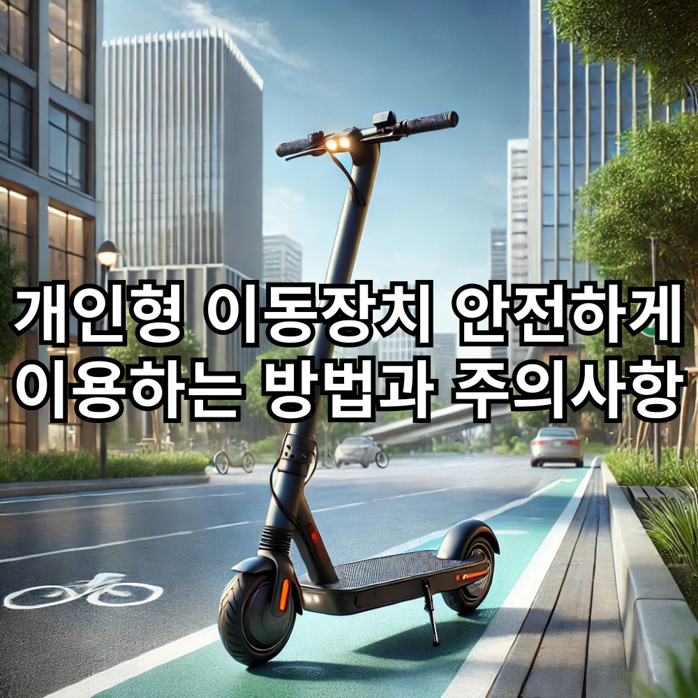 개인형-이동장치-안전하게-이용하는-방법과-주의사항