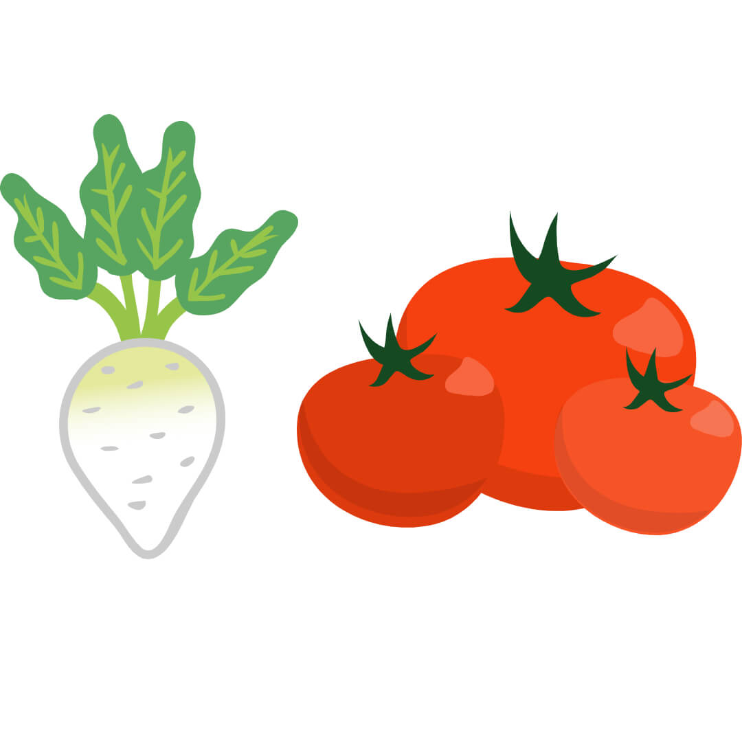 간암에좋은음식-무-토마토