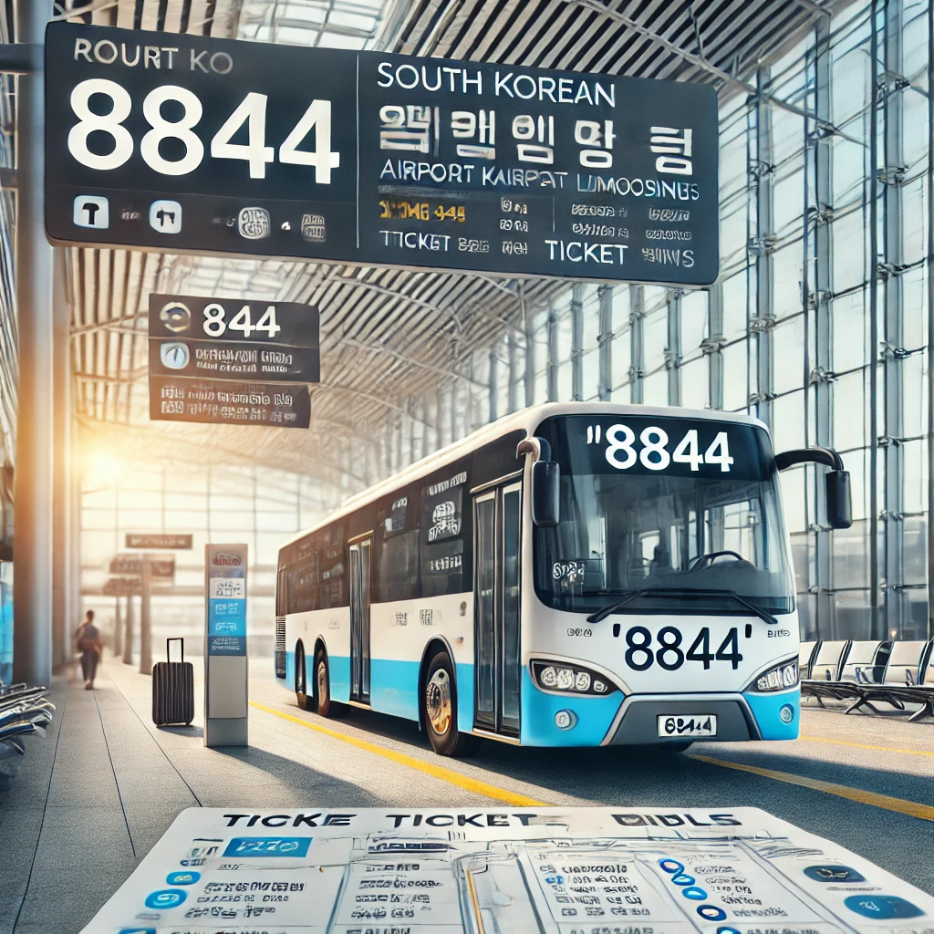 8844번 공항버스 시간표&amp;#44; 공항버스 8844 예매 3