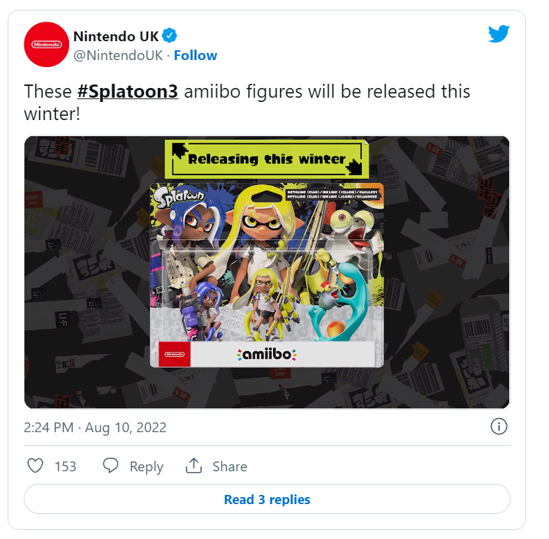  스플래툰3 8월 25일에 3방향 Splatfests와 데모를 제공합니다.