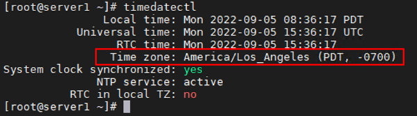  Linux timezone 변경하기