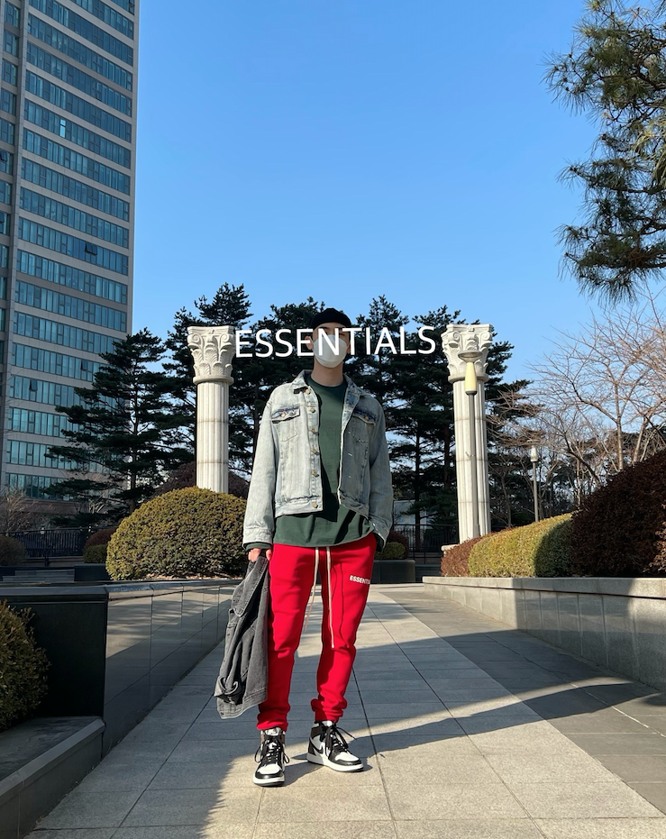  피어오브갓 에센셜 18FW 시즌 구매 후기( 피오갓 에센셜 FEAR OF GOD ESSENTIALS ) - 스웻팬츠 , 롱 슬리브(스트릿 패션,  제리 로렌조 패션, 피어오브갓 에센셜 직구 방법, 사이즈, 후드, 바지, 스웬 팬..