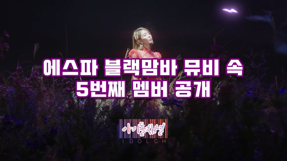  에스파 블랙맘바 뮤비 속 5번째 멤버 공개!? (feat. 마미손)
