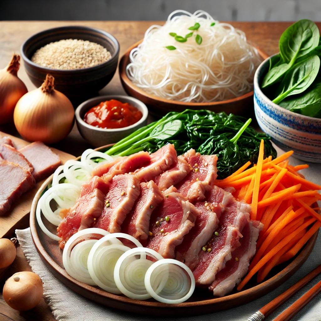 잡채 고기 밑간