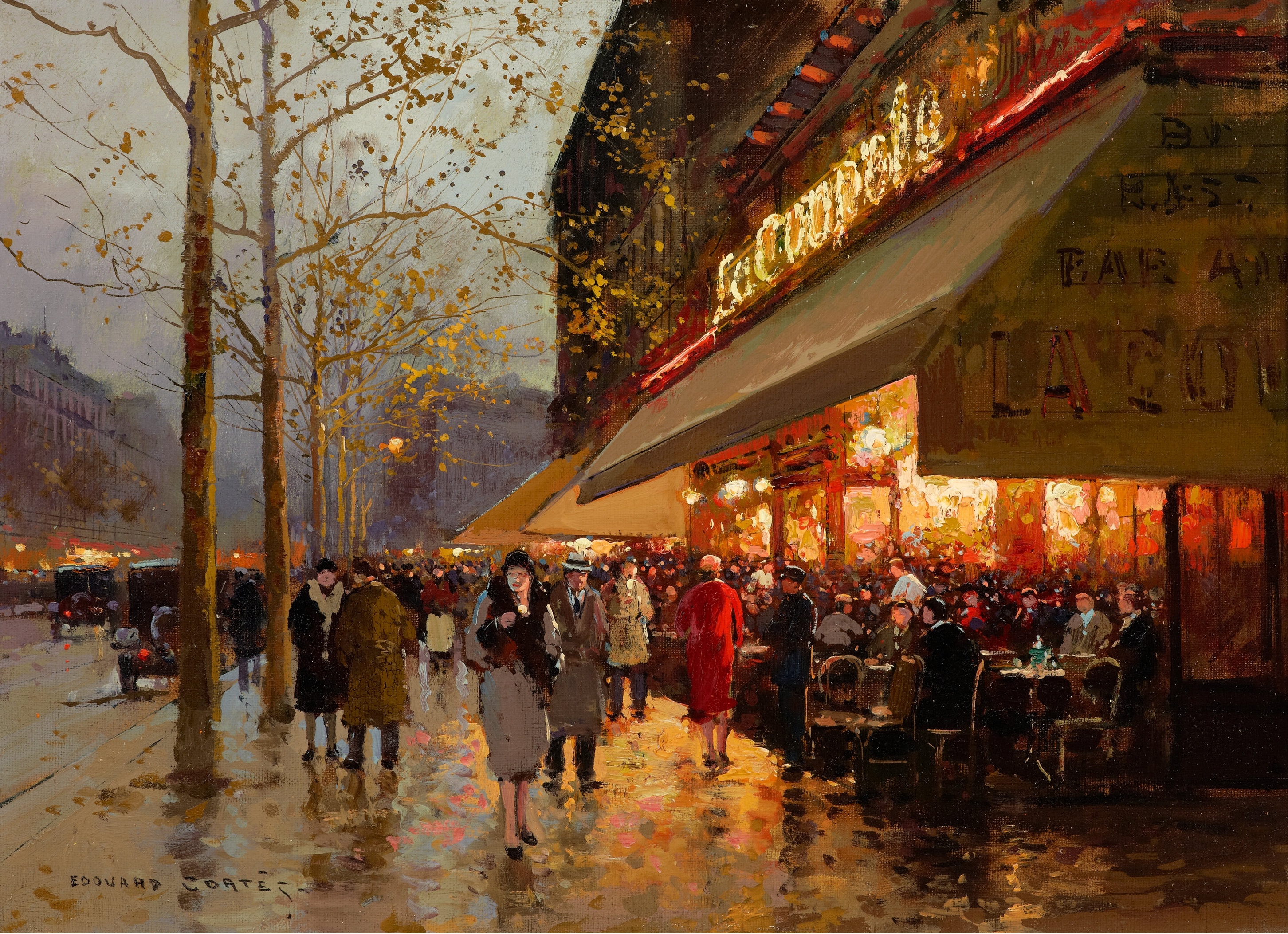  에두아르 레옹 코르테스(Edouard Leon Cortes), 프랑스, 화가, 1882-1969