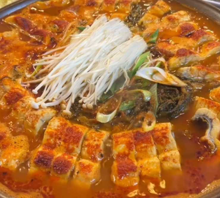 알토란 파김치장어전골