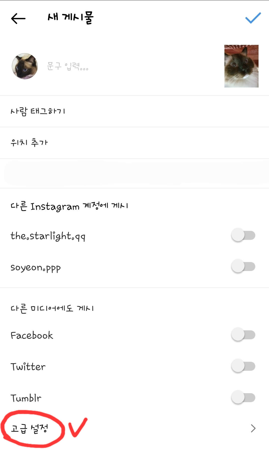 인스타그램-게시글-업로드-화면-이미지
