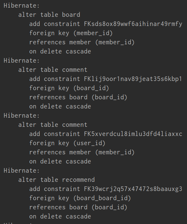 [SpringBoot] 게시판 만들기 (advanced type) (3) 회원탈퇴 (CascadeType.REMOVE)