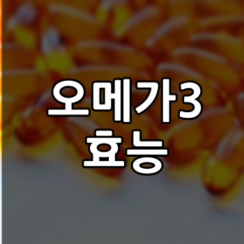  알티지 오메가3 효능&추천해드려용.