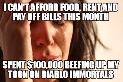  can't afford to + A