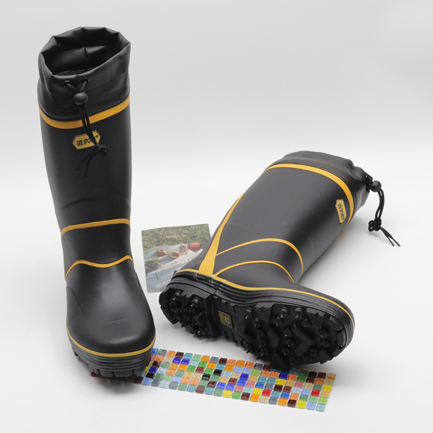  라인 스트링 콤비 2.5cm 남성 장화 레인부츠