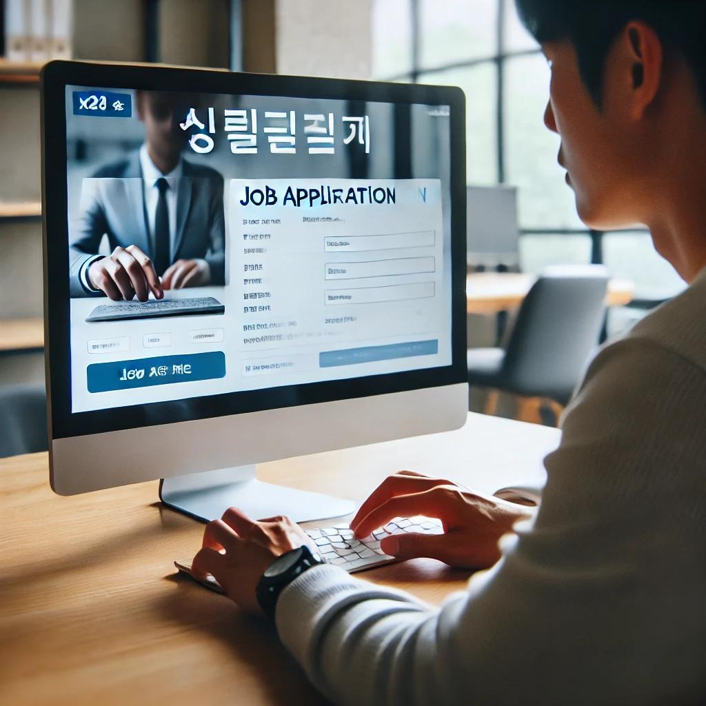 고용24 구직활동