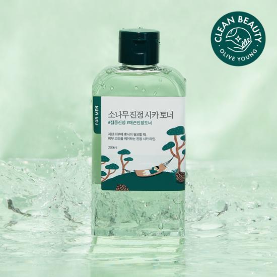 라운드랩 포 맨 소나무 진정 토너