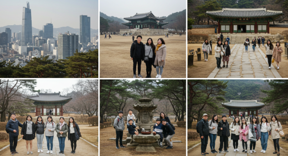 여행중인 근로자들
