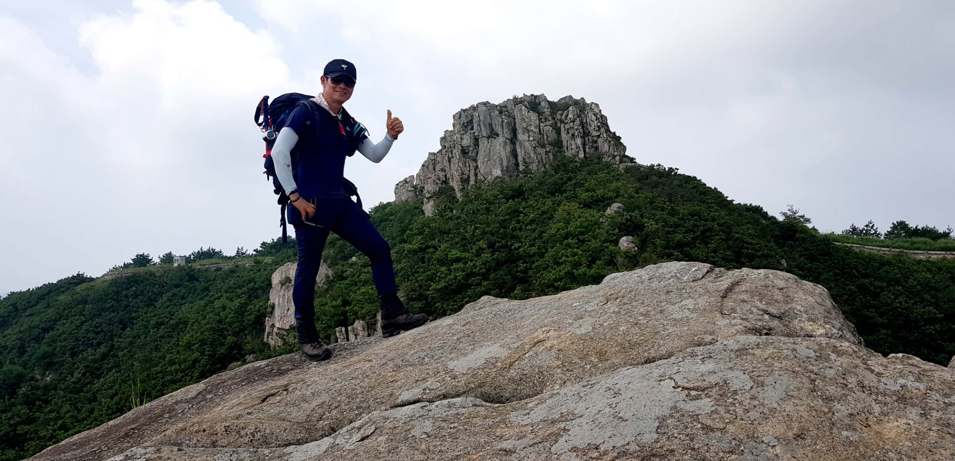 부산 금정산 무명릿지와 의상대