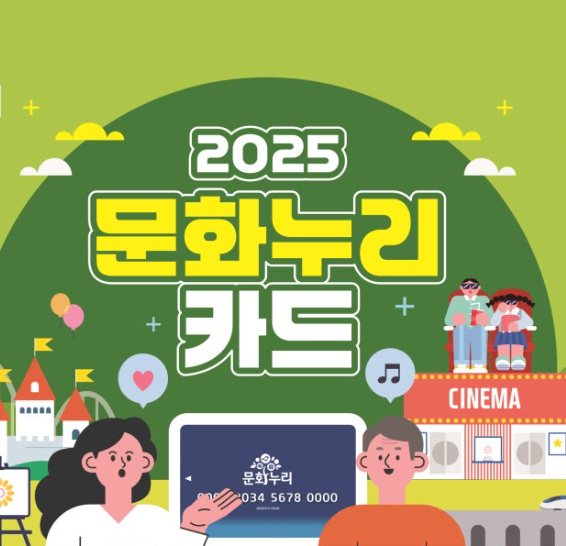 2025년 문화누리카드