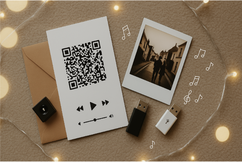 음악카드나 usb 음악 선물 – 감성 생일선물 이미지