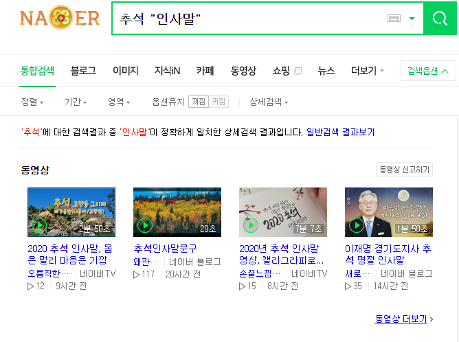  너 검색 문제있어? 내가 해결해줄게 - 네이버 편
