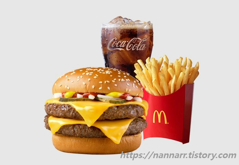 맥도날드-메뉴-추천-더블-쿼터파운더-치즈버거