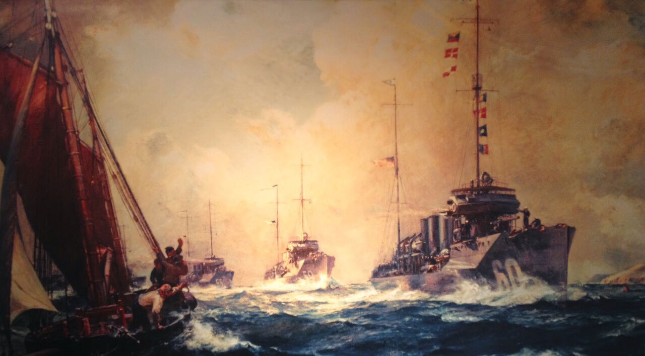 제1차 세계대전 해상전투 해군 전함