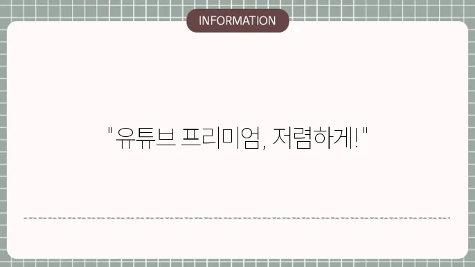 유튜브 프리미엄 우회 아르헨티나 터키 갱신 방법 정리!