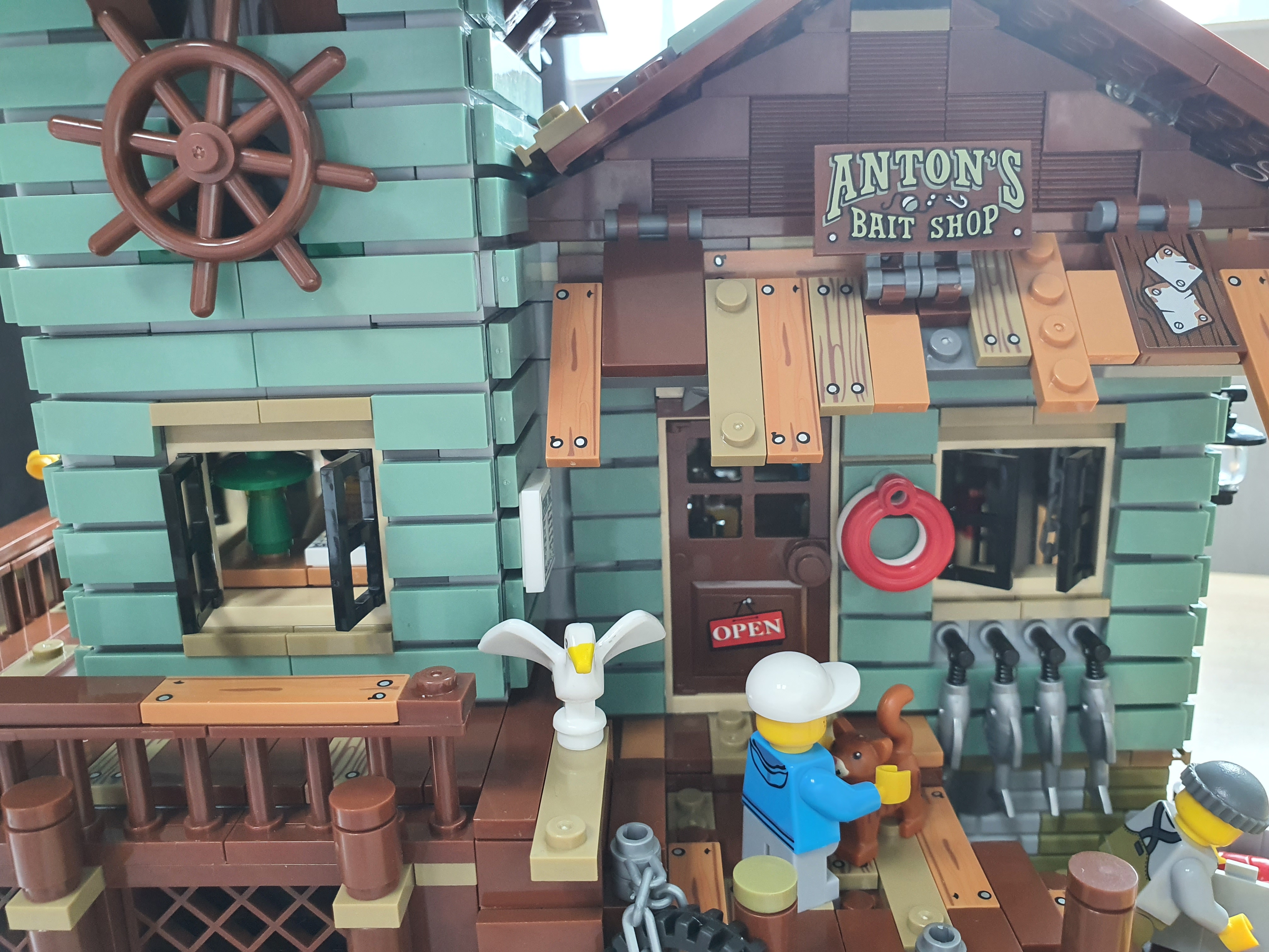  호환블록 Creator 90001 오래된 낚시가게 (The Old Fishing Store)