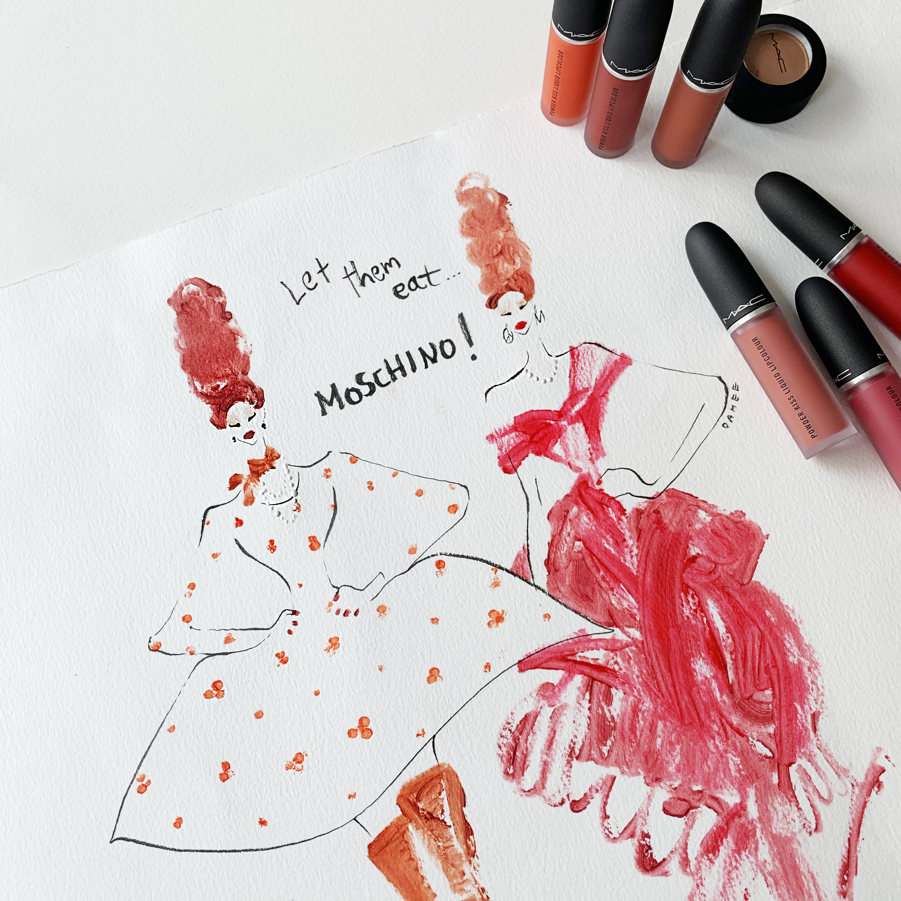  MAC Power Kiss x MOSCHINO (모스키노) 2020FW