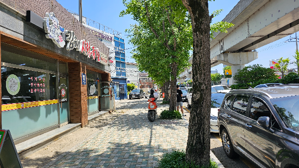 김해 시락국밥 강동점 주차장