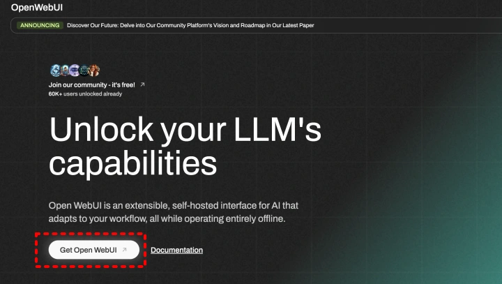 Open WebUI docker 환경 설정 03