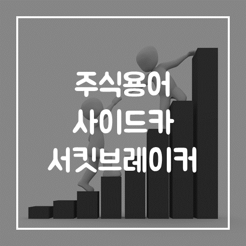  주식 용어정리 사이드카, 서킷브레이커