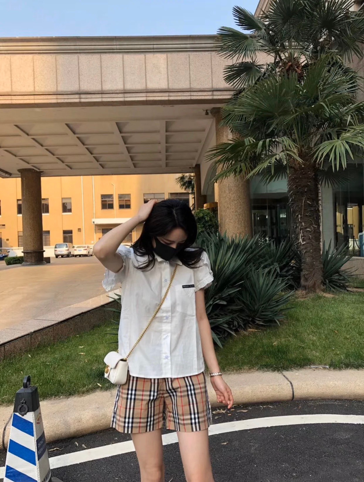  [BURBERRY] 버버리 빈티지 체크 쇼츠 반바지 8026409