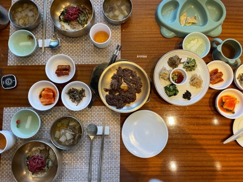 강남 신사동 진주 음식 맛집 하모 - 메뉴 하모 반상