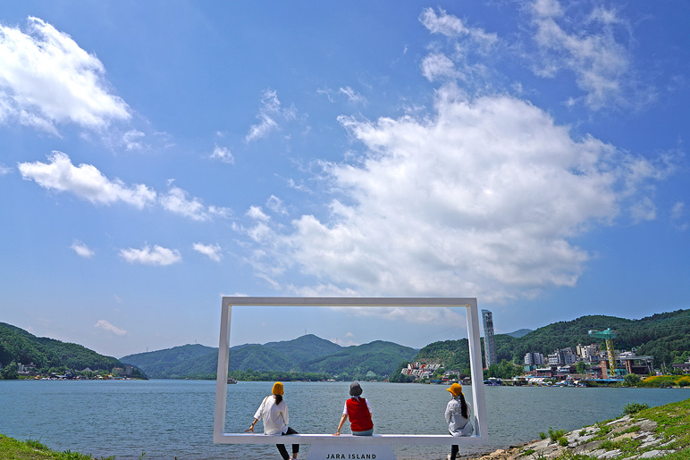 남도 꽃정원 6월 경기도 미도코로 대한민국 당일여행 가평 자라섬 25