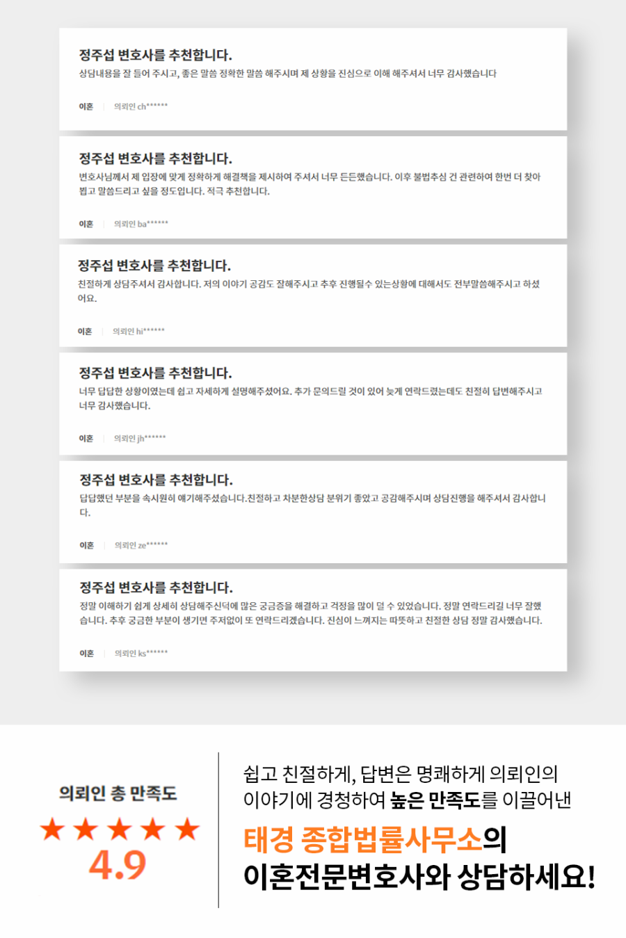 이혼 변호사 선임에 대한 24시간 무료 상담 받기 9