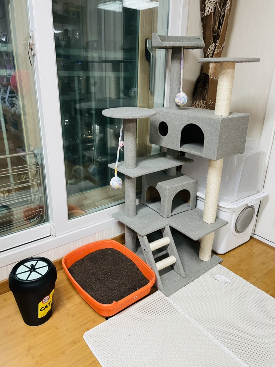 분변처리통 고양이배변냄새 없애고 처리해요! 리터락커 말고 데오큐브 고양이화장실 27