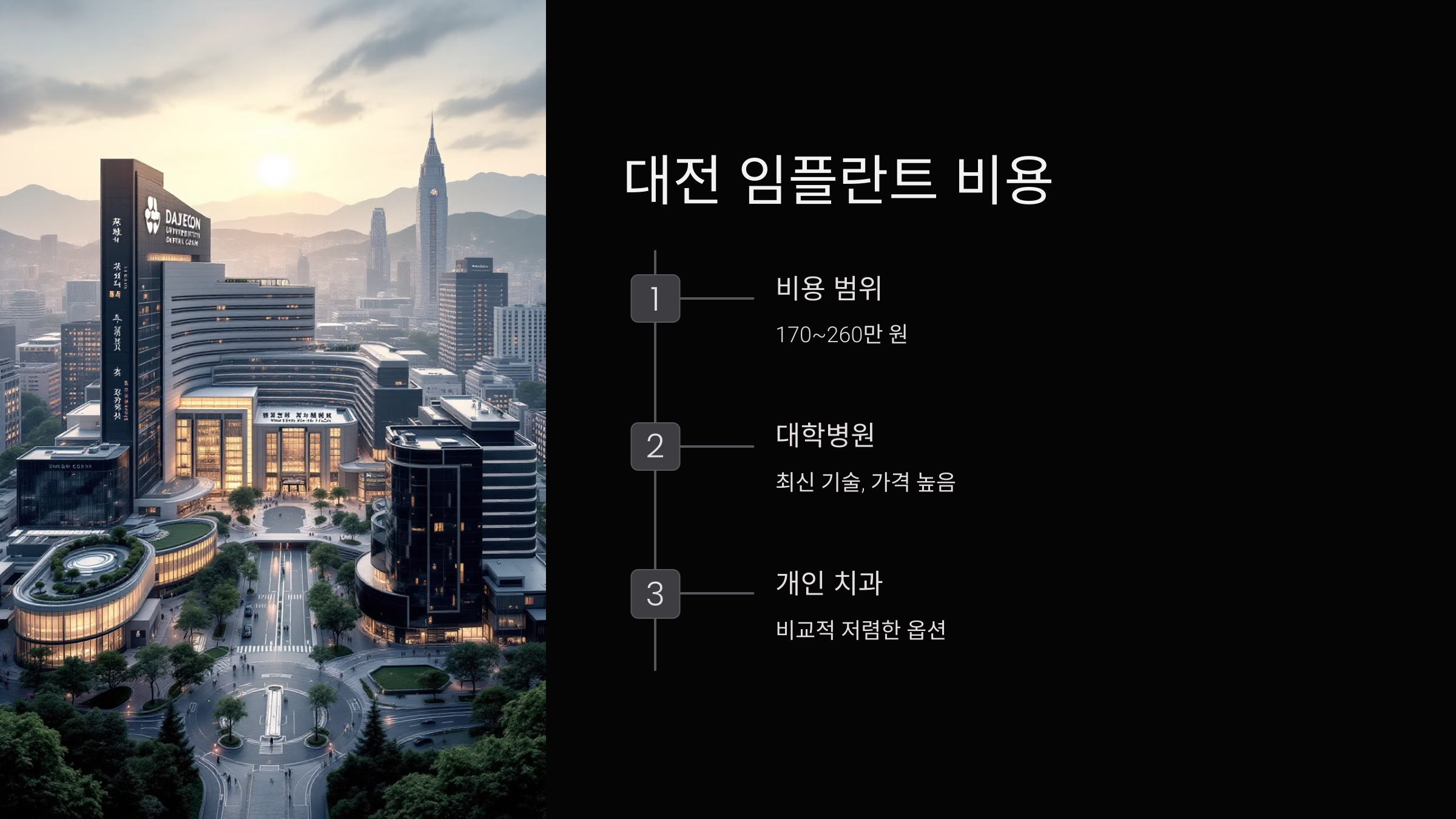 대전 임플란트 비용