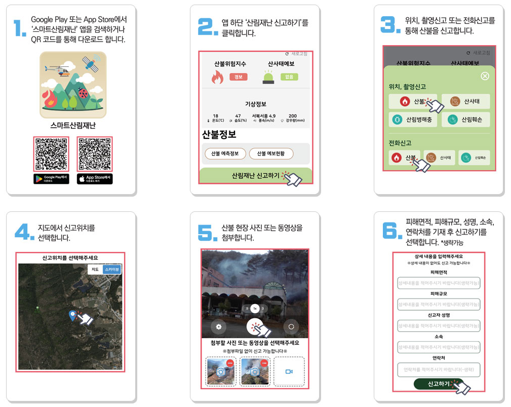 스마트산림재난