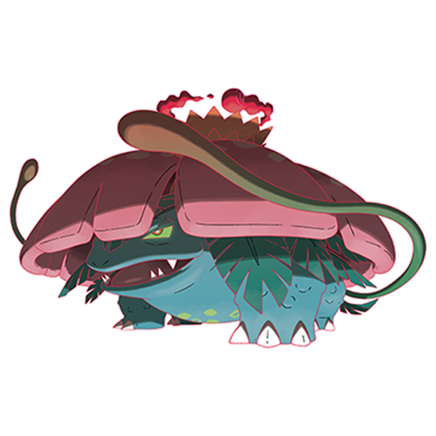  [포켓몬도감]  No. 003 이상해꽃(거다이맥스의 모습) Venusaur #003 Gigantamax Venusaur