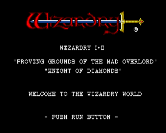  (나그자트) 위저드리 1 & 2 - ウィザードリィI・II Wizardry I & II (PC 엔진 CD ピーシーエンジンCD PC Engine CD - iso 파일 다운로드)