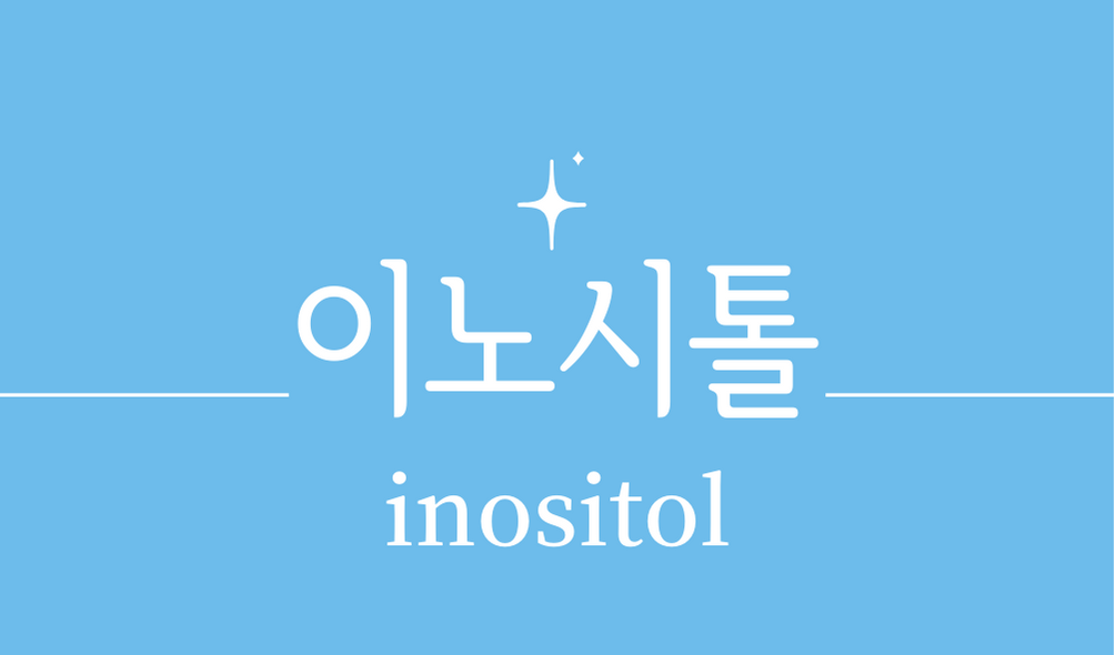 &#39;이노시톨(inositol)&#44;비타민B8&#39;