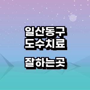 고양 일산동구 도수치료