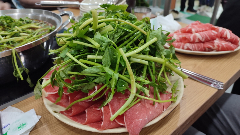  과천맛집 봉덕칼국수 : 버섯샤브칼국수/바지락칼국수/수타면