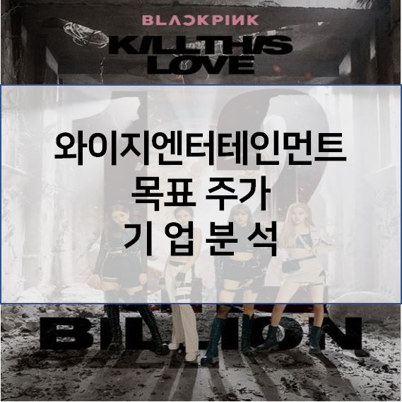 4분기 호실적!! 와이지엔터테인먼트 목표 주가 기업분석