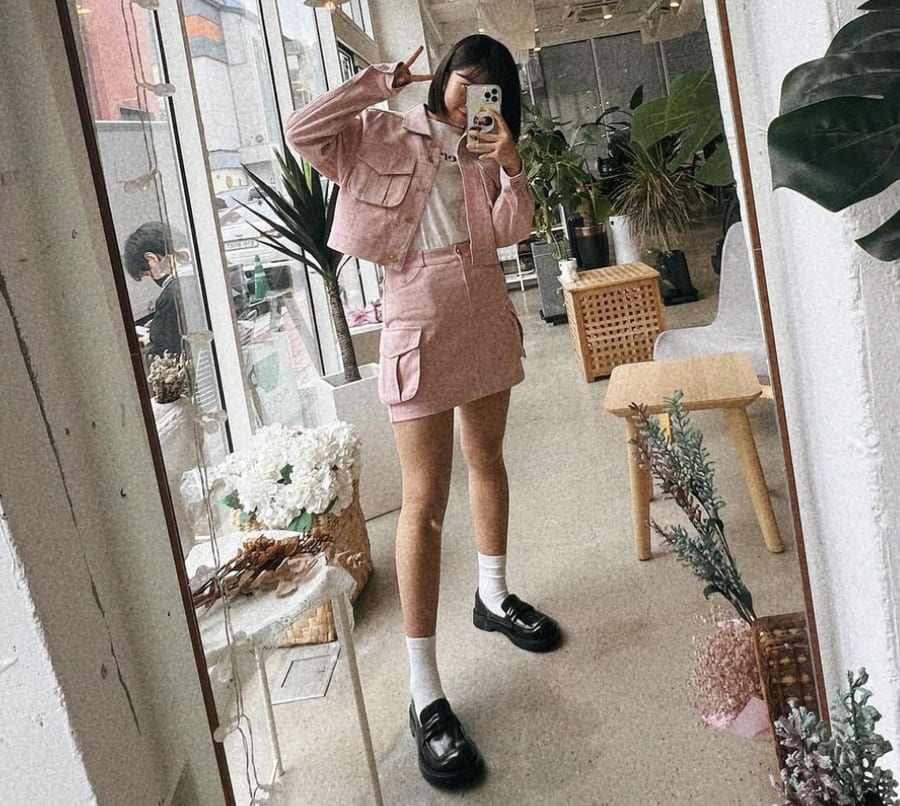 주현영 사복 패션
