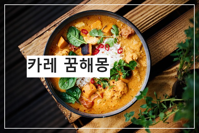  카레라이스의 꿈은 행운입니다